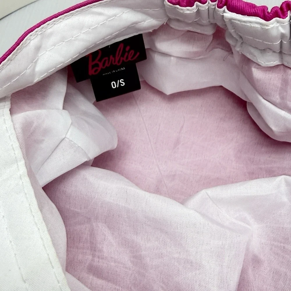 Barbiecore Barbie Captain Hat Pink Gold Rope Logo One Size Cap Hat Cute